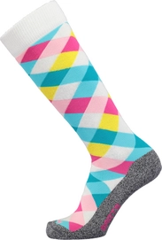 Skisok Barts Unisex Skisock Cross White