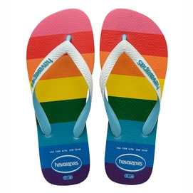 Flip Flops Havaianas Top Pride Allover Blue Unisex-Schuhgröße 43 - 44