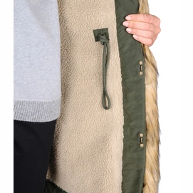 Winterjas Napapijri Ayas Light Olive Women