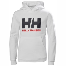Pull Helly Hansen Junior Logo Hoodie 2.0 White 22