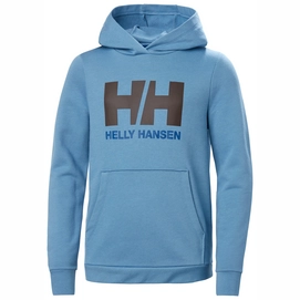 Pull Helly Hansen Junior Logo Hoodie 2.0 Blue Fog