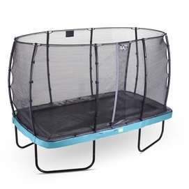 Trampoline EXIT Toys Elegant Rectangular 427 x 244 Blue Safetynet Economy