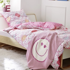 Bettwäsche s.Oliver Junior Smiley Pink Renforcé
