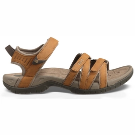 Sandals Teva Women Tirra Leather Sandals Brown-Shoe Size 37