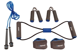 Fitness Set Avento Grijs Kobalt Zwart (6-delig)