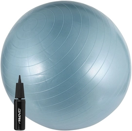 Ballon de Gym Avento  Bleu clair Noir Blanc 65 cm (avec pompe)