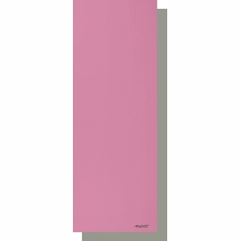 Fitness Mat Avento PVC Roze Lichtgrijs