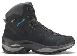 Wanderschuh Lowa Toro Ii Gtx Mid Ws Anthrazit Türkis Herren