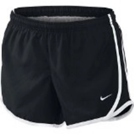 Tennishose Nike Tempo Shorts Schwarz Kinder