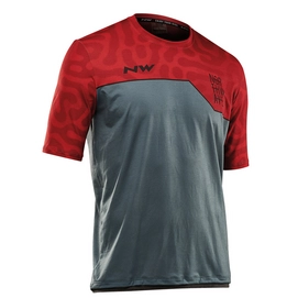 Fietsshirt Northwave Men Enduro SS MTB Petroleum Red