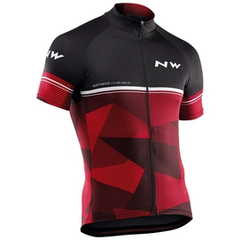 Fietsshirt Northwave Men Origin SS Black Red
