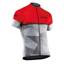 Fietsshirt Northwave Men Origin SS Red Grey