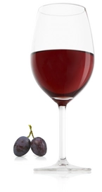 Weinglas Vacu Vin Rot 2 Stück