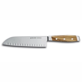 Santoku knife Felix Solingen First Class Wood 18 cm