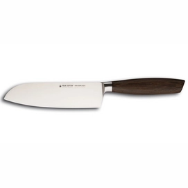Santoku knife Felix Solingen Size S Smoked Oak 16 cm