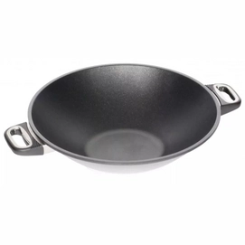 Wokpan AMT 3L Met Handvaten Ø32 x 11 cm Inductie