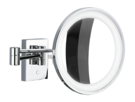 Make-up Spiegel Decor Walther BS 40 LED Chrome (3x magnification)