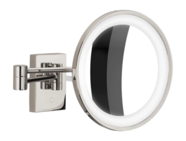 Make-up Spiegel Decor Walther BS 40 LED Nikkel Gepolijst (5 x magnification)