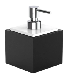 Zeepdispenser Decor Walther Brownie SSP 430 ml Wit Zwart Chrome