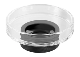 Zeephouder Decor Walther Club STS Kristal Mat Zwart Transparant