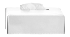 Tissue box Decor Walther Nappa KB White