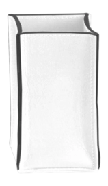 Opbergbox Decor Walther Nappa KOE Wit