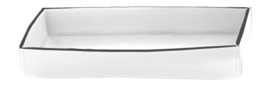 Zeepschaal Decor Walther Nappa TAB Groot Wit