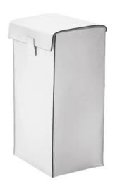 Wasmand Decor Walther Nappa WB Met deksel en binneninzet Wit