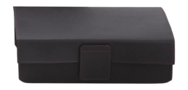 Opbergbox Decor Walther Nappa UTBD Zwart Bruin