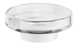 Seifenschale Decor Walther Century STS Kristall Matt Weiß Transparent