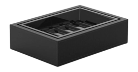 Zeephouder Decor Walther Brownie STS Zwart Porselein Zwart