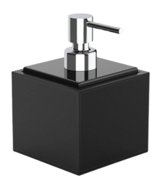 Zeepdispenser Decor Walther Brownie SSP 430 ml Zwart Chrome