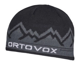 Beanie Ortovox Unisex Peak Beanie Black Raven