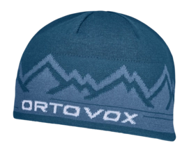 Beanie Ortovox Unisex Peak Beanie Petrol Blue