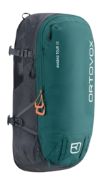 Skirucksack Ortovox Avabag Litric Tour 30 Zip Pacific Green