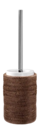 Toilet Brush Decor Walther Basket SBG Rattan Dark