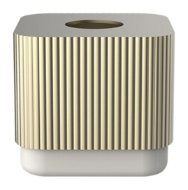 Kosmetiktücherbox Decor Walther OF.LINE KBQ Champagne Shell