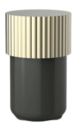 Scatola multiuso Decor Walther OF.LINE DMD S 7,5 cm, con coperchio, Champagne / Moro
