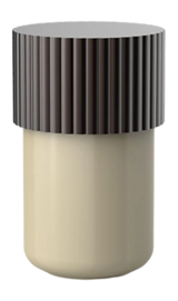 Scatola multiuso Decor Walther OF.LINE DMD S 7,5 cm, con coperchio, Mocca / Duna