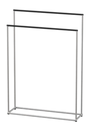 Handdoekenrek Decor Walther Mikado TEC HT Mat RVS Mat Zwart