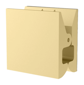 Handtuchhaken Decor Walther PINCH Vierkant Medium Matt Gold