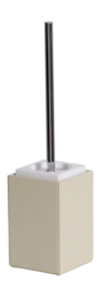 WC Borstel Decor Walther Brownie SBG Zand Met Porselein Wit En Borstel Chrome