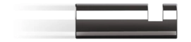 Haakje Decor Walther Mikado HAK1 Zwart Chrome PVD