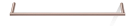 Handdoekstang Decor Walther Mikado HTE45 Enkel Mat Koper PVD 45 cm
