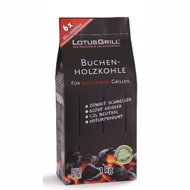 Charcoal LotusGrill Beech 1 kg Bag
