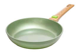 Koekenpan Just Vegan Afneembaar Handvat 24 cm Groen
