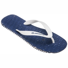 Tongs Amazonas New Eco Bleu Marine & Blanc Hommes
