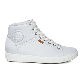 Baskets ECCO Femme Soft 7 High Top White-Taille 39