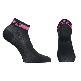 Fietssok Northwave Women Pearl Woman Socks Black Fuchsia