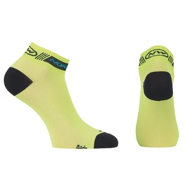 Fietssok Northwave Women Pearl Woman Socks Yellow Fluo Black